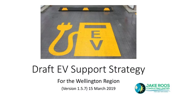 draft ev support strategy