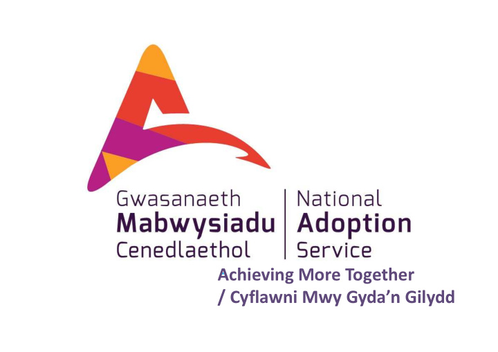 the national adoption service