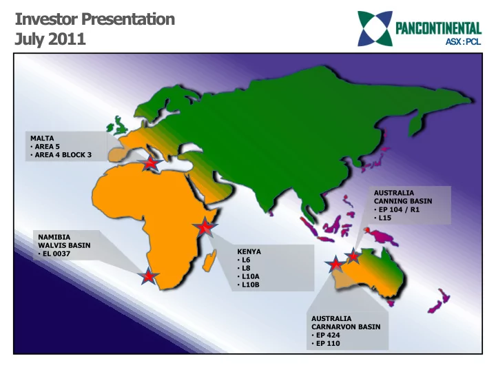 investor presentation