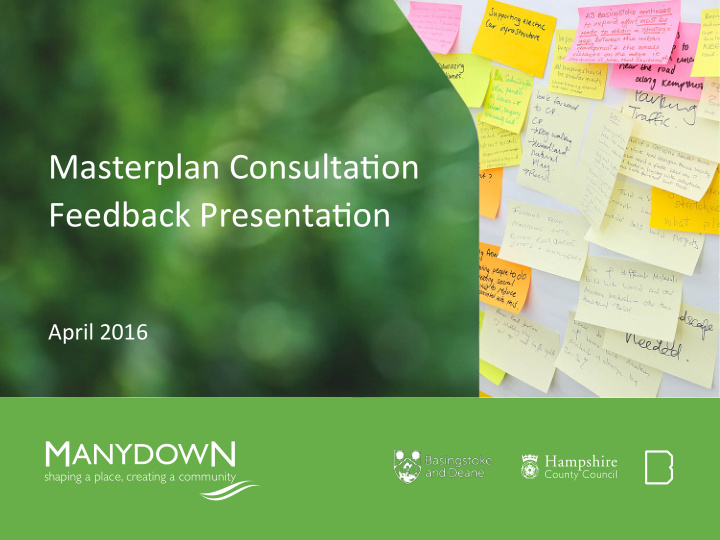 masterplan consulta on feedback presenta on
