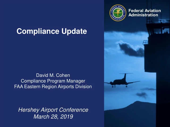 compliance update