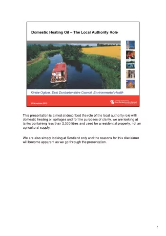 1  Since I am not sure how much people are aware of the process involved with a  domestic heating