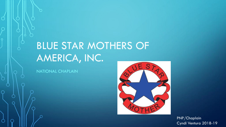 blue star mothers of