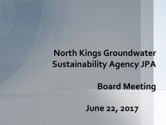 Sustainability Agency JPA  Board Meeting  June 22, 2017  Pledge of Allegiance  Oath of Office