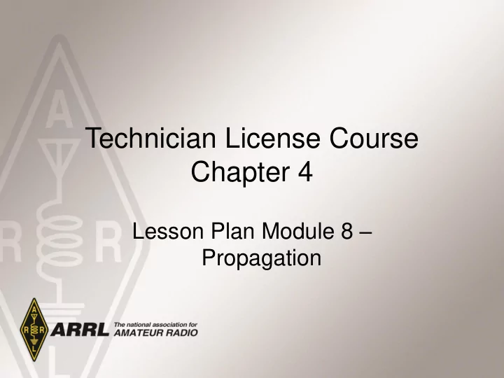 technician license course