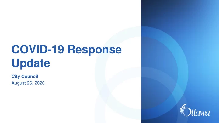 covid 19 response