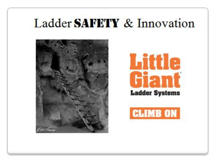 ladder safety 101 by the numbers