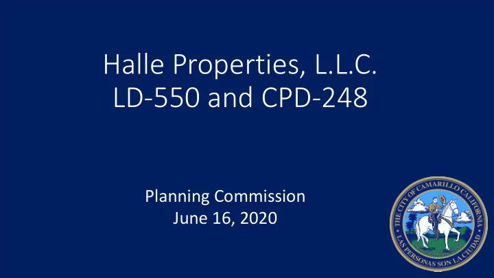 halle properties l l c