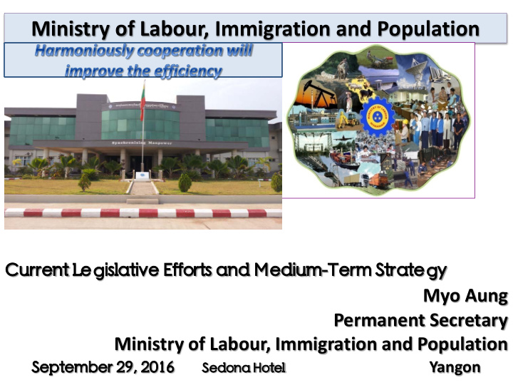 ministry of labour immigration and population