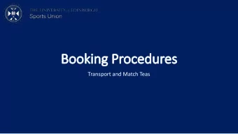 Transport and Match Teas  Becoming an Authorised Driver  Must  Be over 21  Have held