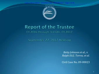 Betty  Johnson  et  al.,  v.      Ralph  DLG.  Torres,  et  al.