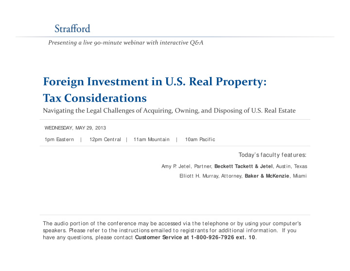 foreign investment in u s real property foreign