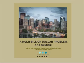 Its all about making a great city betternow and into the future. Other cities have