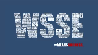 #MEANSSUCCESS. WABRZYCH SEZ  INVEST - PARK  THE BIGGEST SPECIAL  ECONOMIC ZONE  IN LOWER