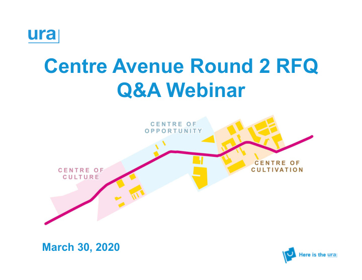 centre avenue round 2 rfq q amp a webinar