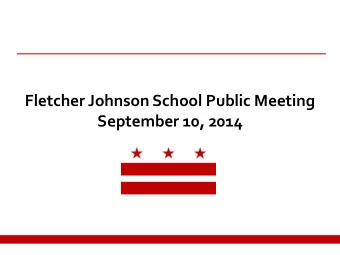 September 10, 2014  Agenda  Introductions  Goals and Overview of Process  Overview of