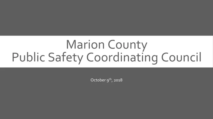 marion county