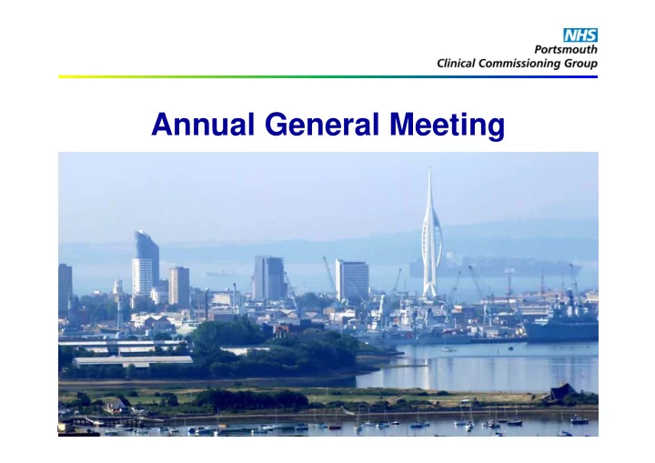 annual general meeting