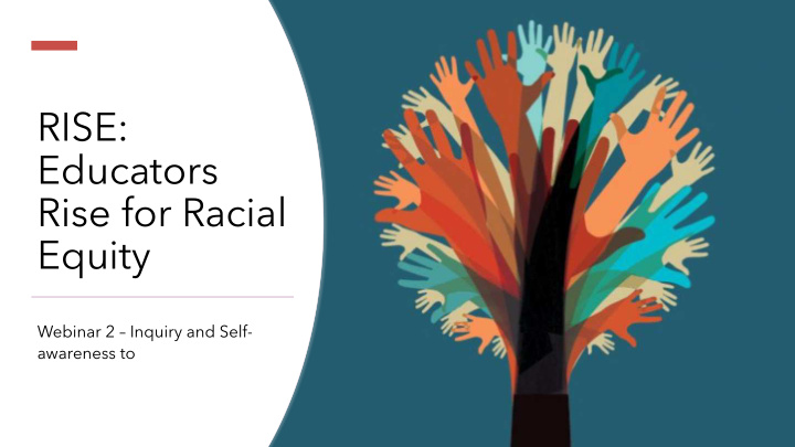 rise educators rise for racial equity