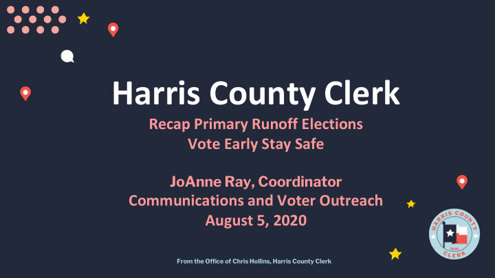 harris county clerk title here