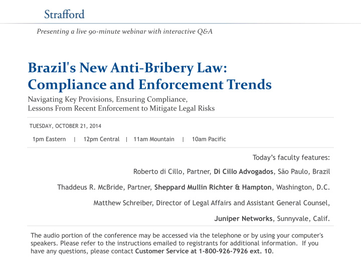 brazil s new anti bribery law compliance and enforcement