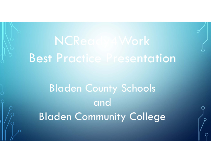 ncready4work best practice presentation