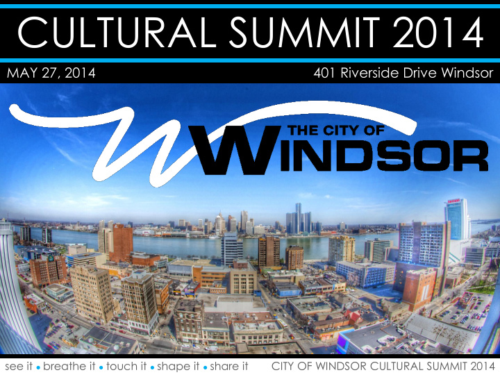 cultural summit 2014