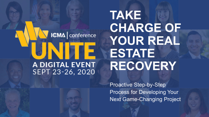 take charge of your real estate recovery