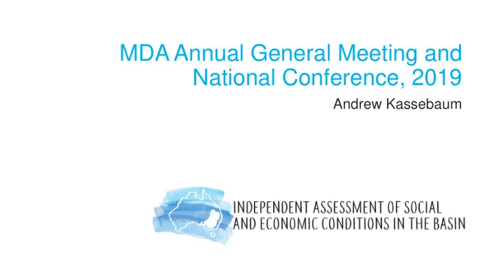 mda annual general meeting and