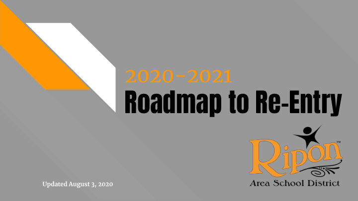 roadmap to re entry