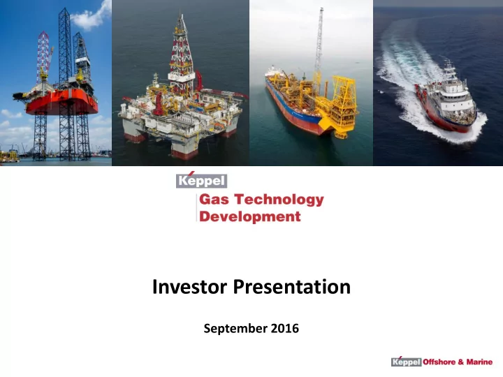 investor presentation