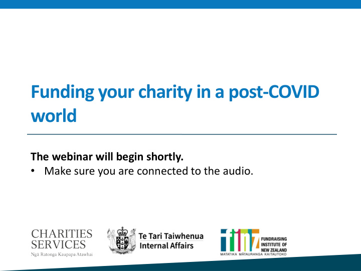 funding your charity in a post covid world