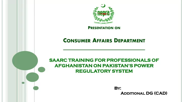 year 2003 in pursuance of section 39 of the nepra act