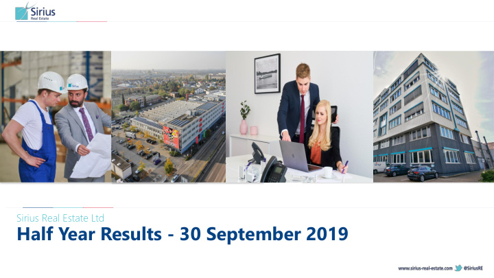 half year results 30 september 2019