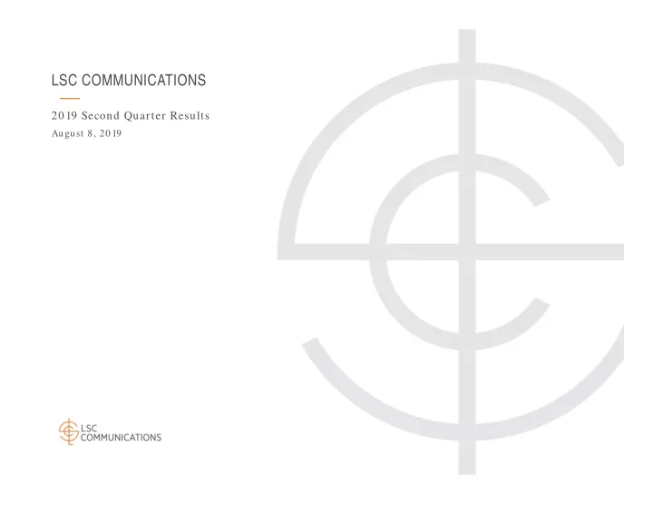 lsc communications