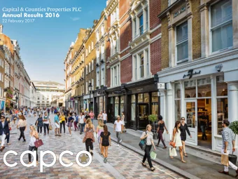 Capital &amp; Counties Properties PLC  Annual Results 2016 22 February 2017