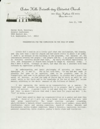 (dew  5801   ea 9234(4  :me, 864-1111  June 21, 1988  George Reid, Secretary  General