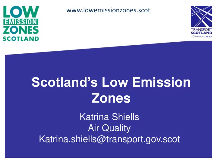 zones