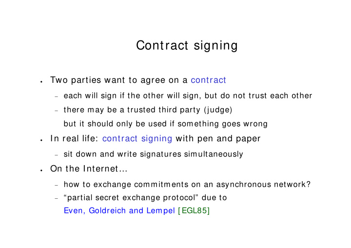 contract signing