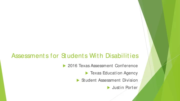 tudents with disabilities