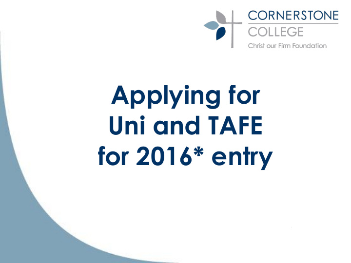 uni and tafe