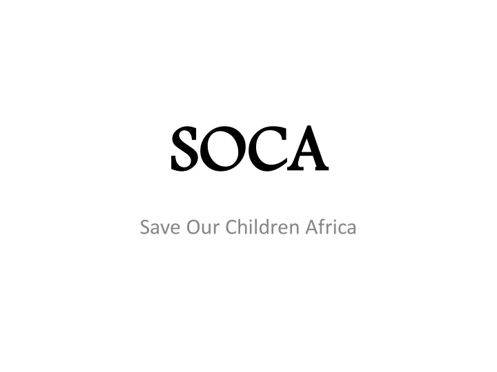 soca soca