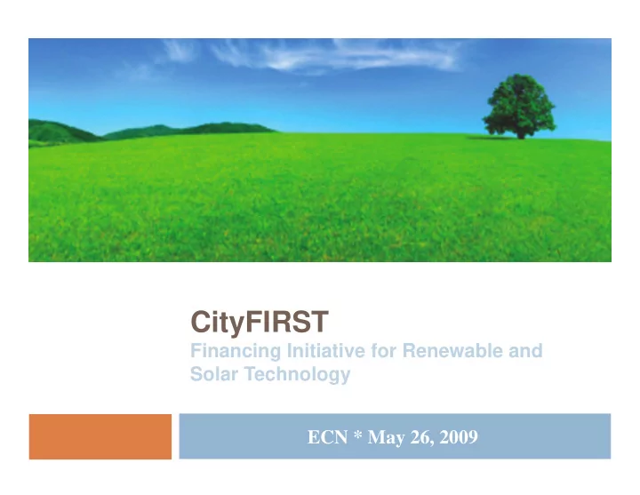 cityfirst