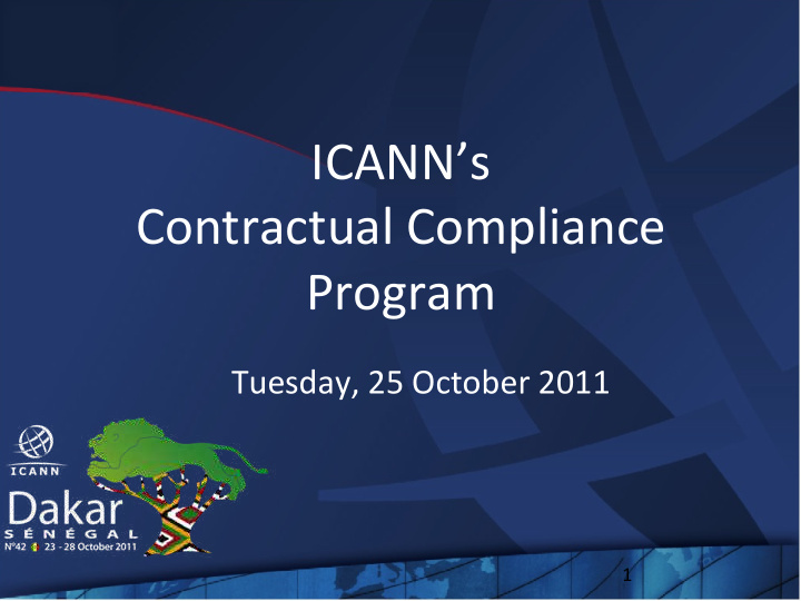 icann s contractual compliance program