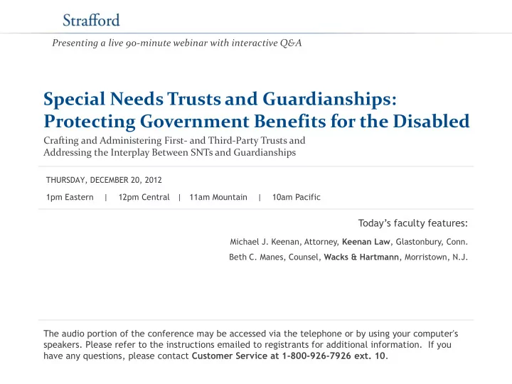 special needs trusts and guardianships protecting