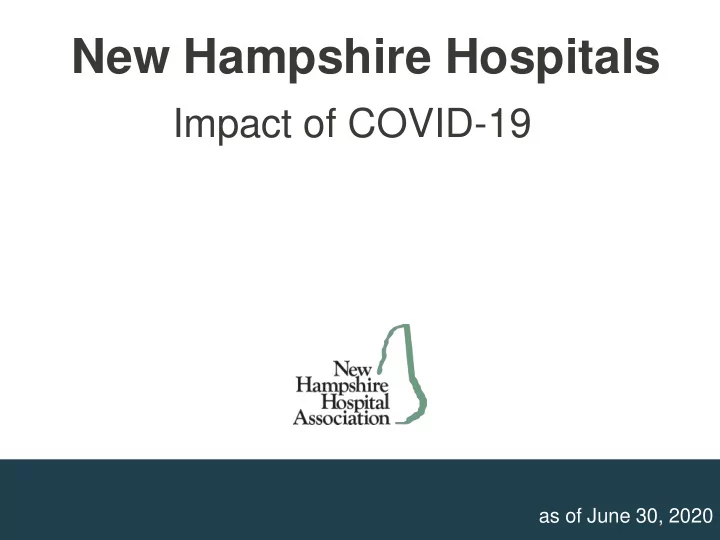 new hampshire hospitals