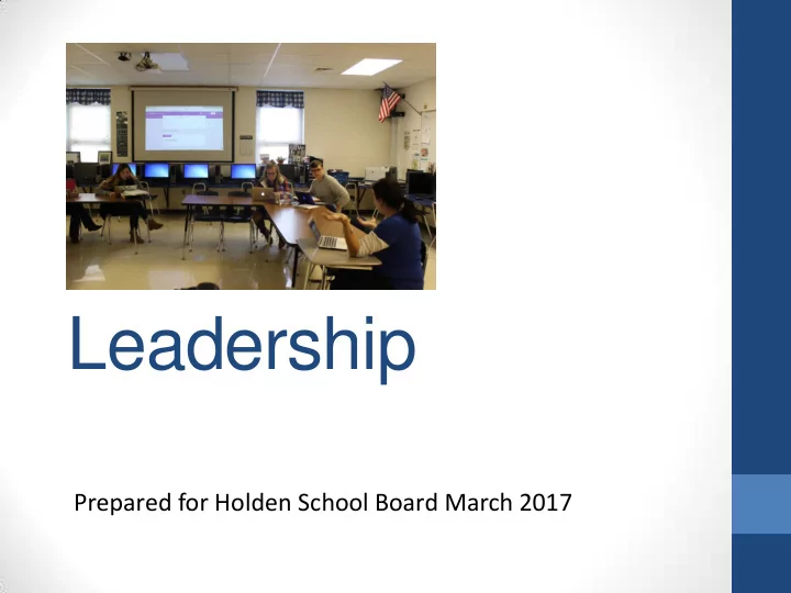 leadership