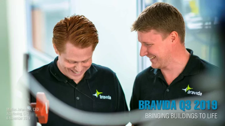 bravida q3 2019