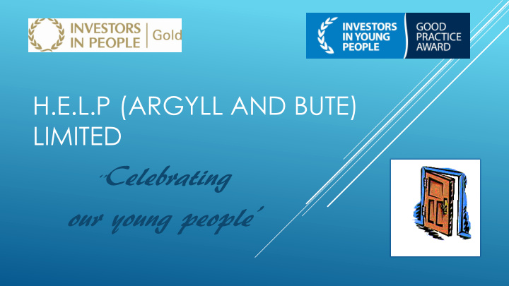 celebrating our young people a local charitable company
