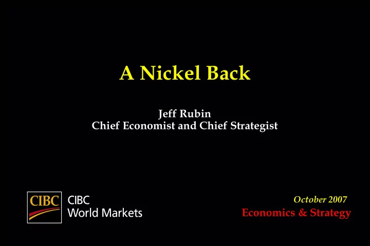 a nickel back